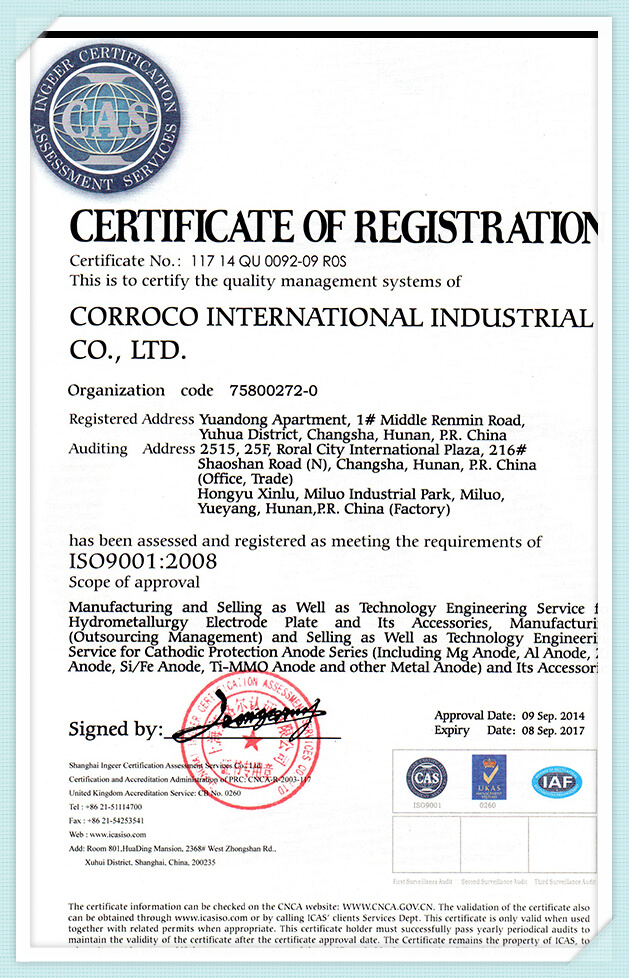 certificado